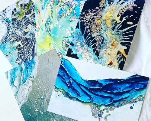 ポストカードサイズ絵画8原画 ポストカード6枚セット 絵画 Galería Esperanza 通販 12422082