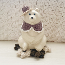 再販42♡【お正月3点セット】しろくま貯金箱 小物セット その他