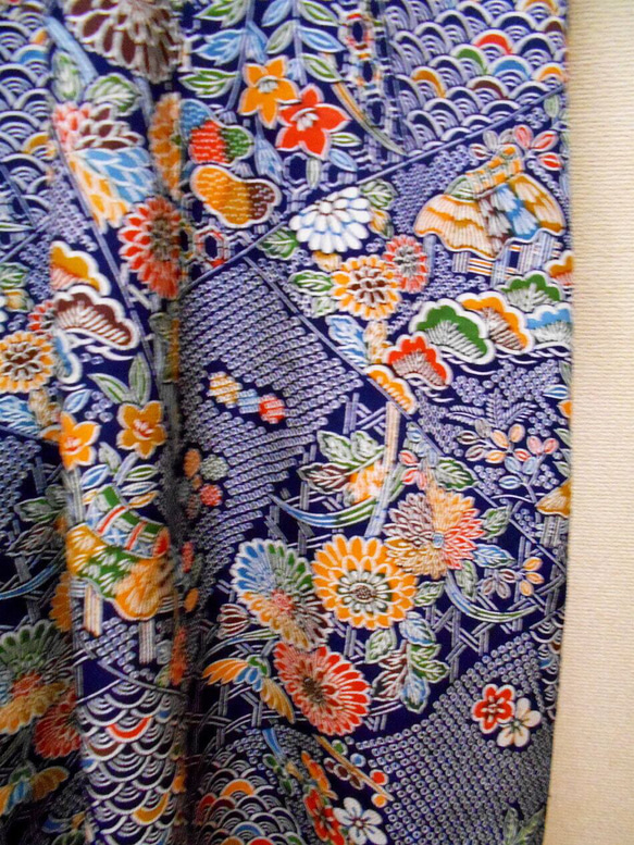 オープンカラー着物ドレス Kimono Dress LO-429/S 11枚目の画像