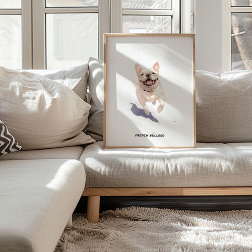 お得な3枚セット】フレンチブルドッグのポスター インテリアポスター
