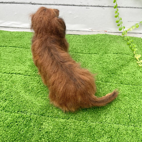 オーダー ダックス世界でたった一つ♡ダックスフンド♡再現 羊毛