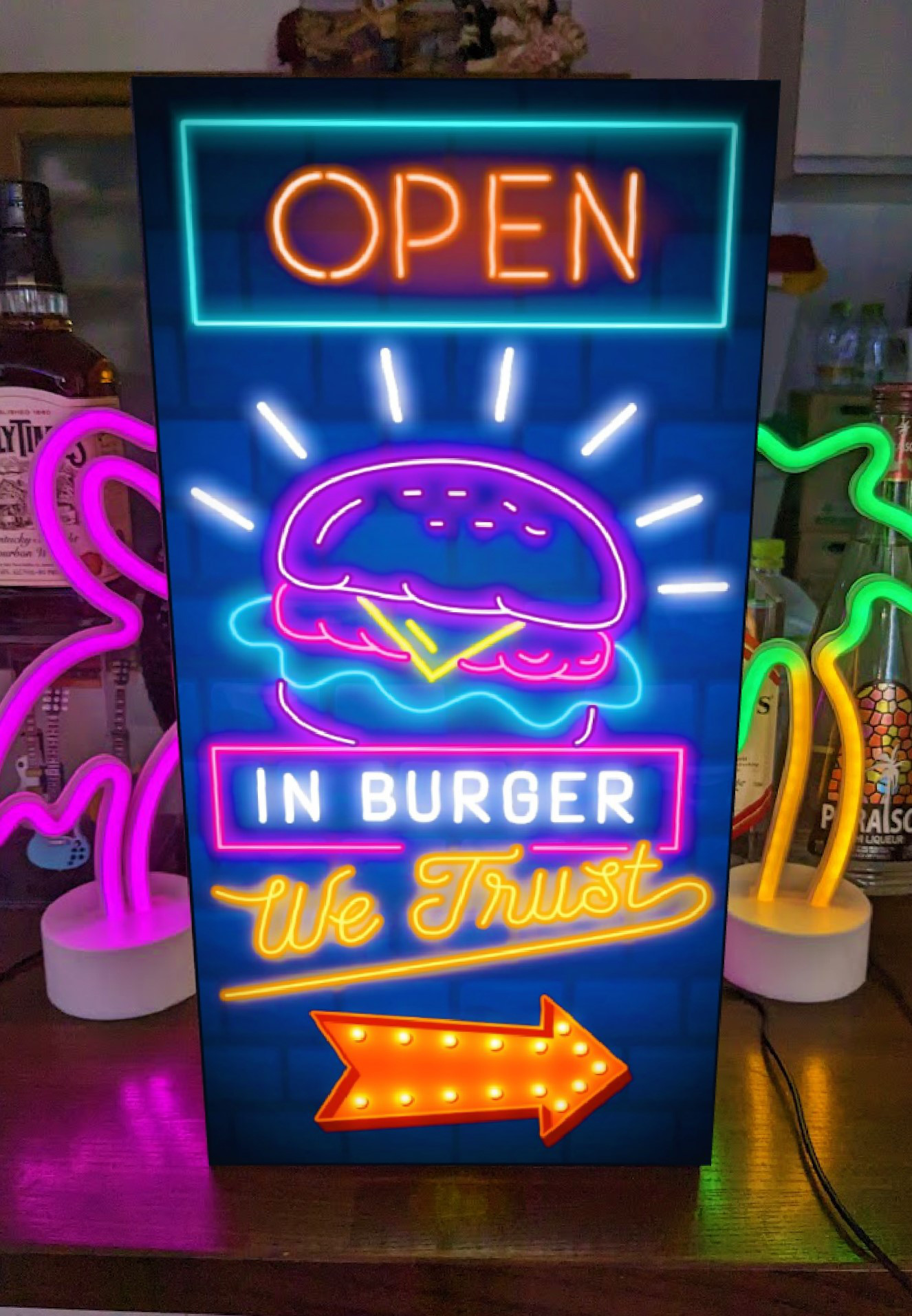 楽天市場】電飾看板 大型 アメリカン クラシック LED Sign