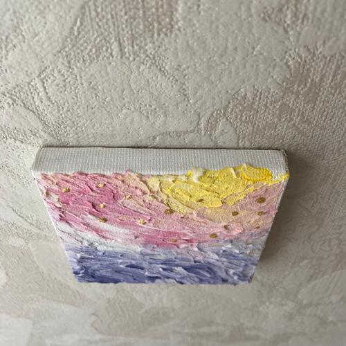テクスチャーアート アクリル 「森」 ハンドメイド 絵画 Yukko