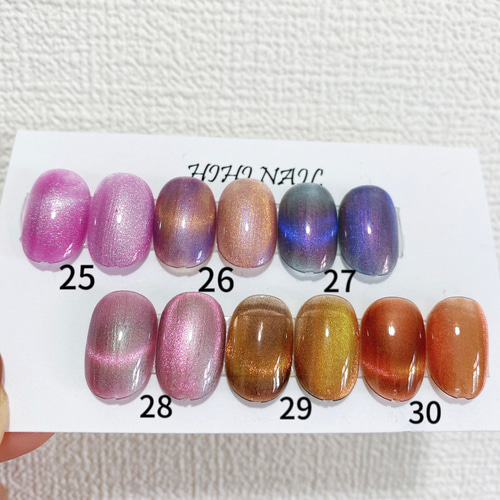 マグネットネイル 36色 ネイルチップ つけ爪 ワンホンネイル 韓国  