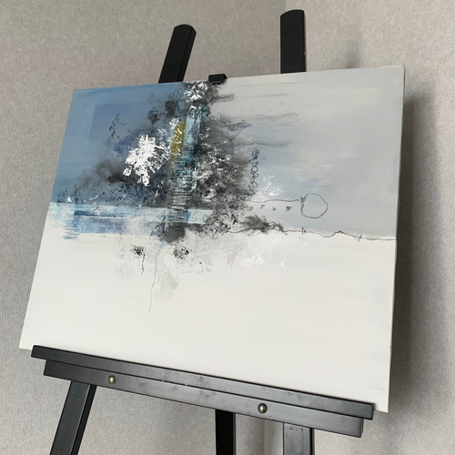 現代アート 65×53㎝ 大きめ モダン 絵画 原画 抽象画 アートパネル