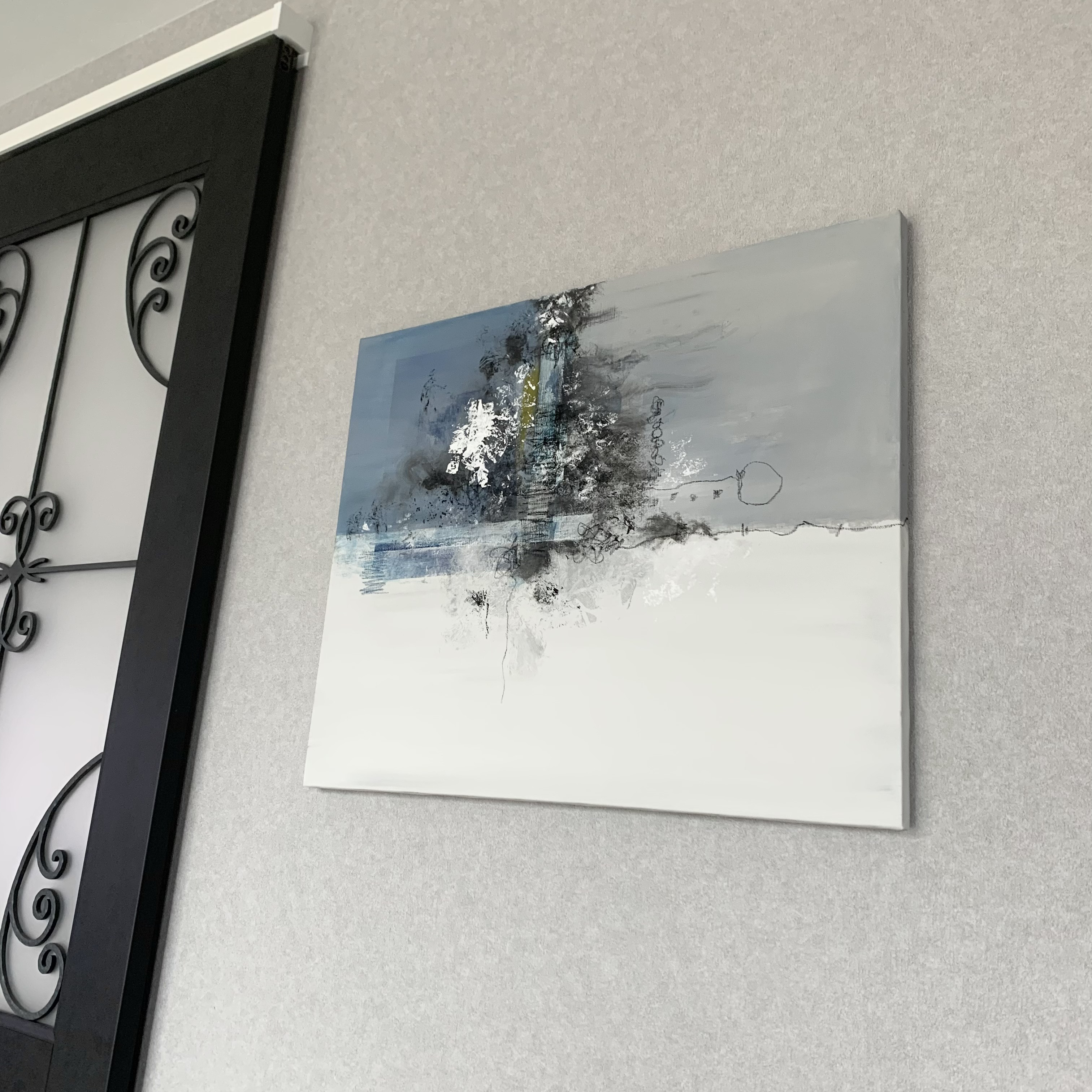 現代アート 65×53㎝ 大きめ モダン 絵画 原画 抽象画 アートパネル