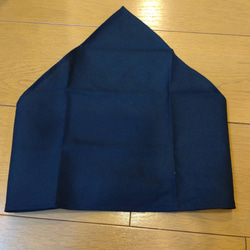 大人用三角巾 ゴム入り 青 無地 その他ファッション雑貨 ht-hana 通販