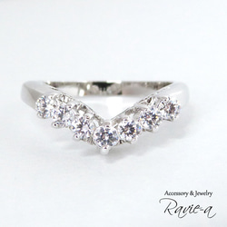 爪形戒指華麗高品質超級方晶鋯石派對正式戒指無塗層顏色 第2張的照片