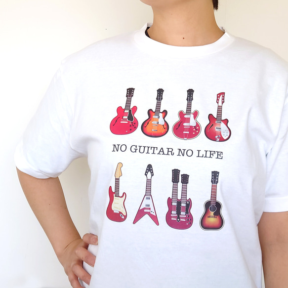 guitar Tシャツ Color 6枚目の画像