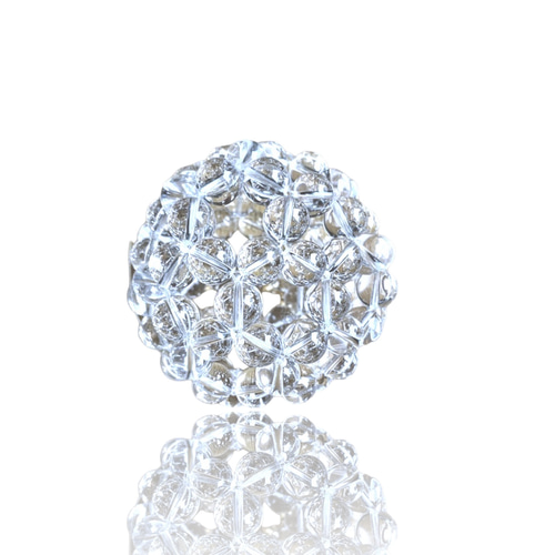 フラーレン5個 フラーレン 5mmハウライト＆水晶 その他アクセサリー Shop Flan 通販