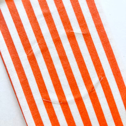 ミニチュアタペストリー 「soft cream day × orange stripe」ミニシール付き 6枚目の画像