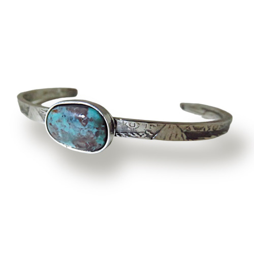 モルガン銀貨 コイン バングル シルバー ターコイズ インディアン