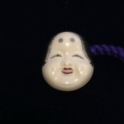 天然素材牙彫刻ひようたん根付け新品、シルクの紐付けています bc82dbfc4a6e8ff0e9e20b4ecd2e11