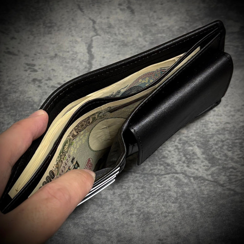 シャイニング クロコダイル 折財布 二つ折り メンズ財布 エナメル ワニ