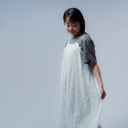 【soco】天使のエンブロイダリーレースドレス / 白色 a004f-wht1 8枚目の画像