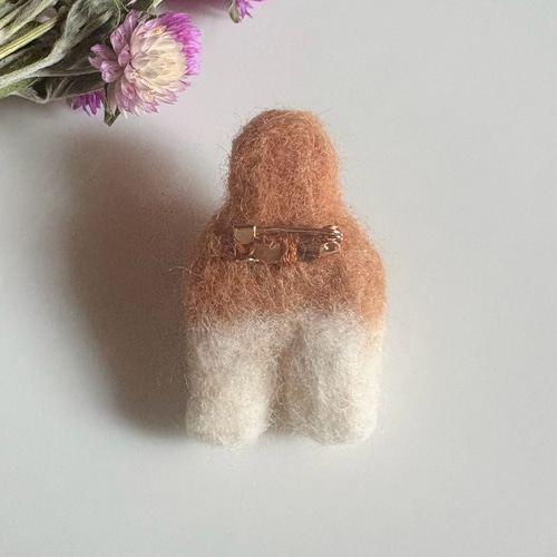 羊毛フェルト にゃんたま マスコット ＊選べるカラー (ストラップ