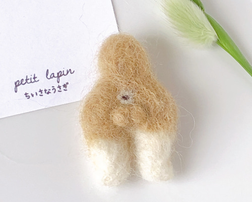 たま様猫うさぎ羊毛フェルトストラップ