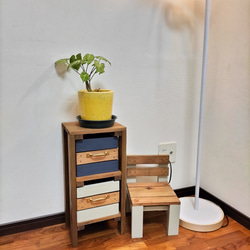 お値下げ　新品未開封　木製ラック チェスト　ウッドラック お値下げ 新品未開封 木製ラック チェスト ウッドラック