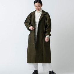 【再入荷】木間服装製作 / coat 帆布 ブラック / unisex 1size 11枚目の画像