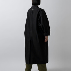 【再入荷】木間服装製作 / coat 帆布 ブラック / unisex 1size 3枚目の画像