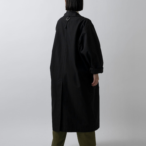 6月中旬お届け】木間服装製作 / coat 帆布 ブラック / unisex