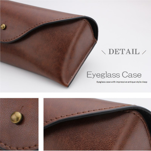 大きめのセミハードメガネケース 眼鏡ケース 老眼鏡ケース サングラス