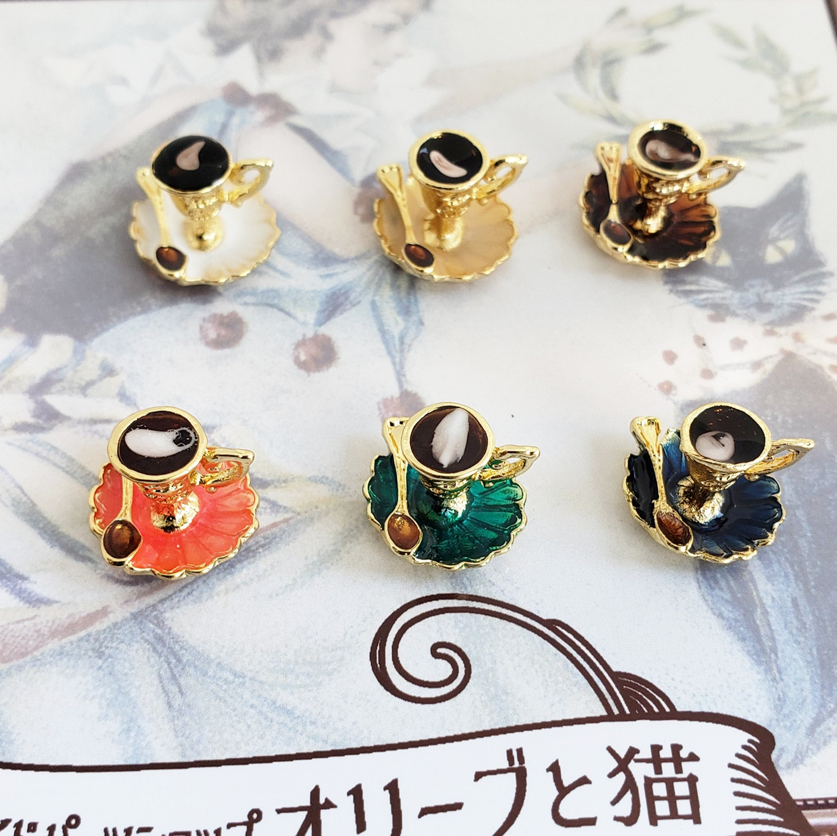 お値下げ　 ジャスパー　ミニチュアカップ3個セット