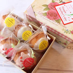☆数量限定☆母の日ローズBOX☆レモンケーキ・いちごケーキ 2枚目の画像