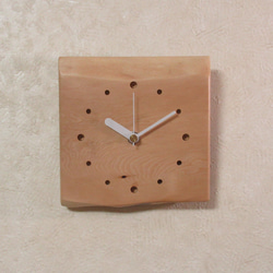 黒柿オリジナル掛け時計 希少銘木《黒柿》木製時計25（掛け時計） | Katsu工房