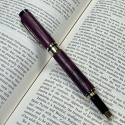 世界でたった一本】 パープルハートの万年筆・ボールペン 「永遠の愛