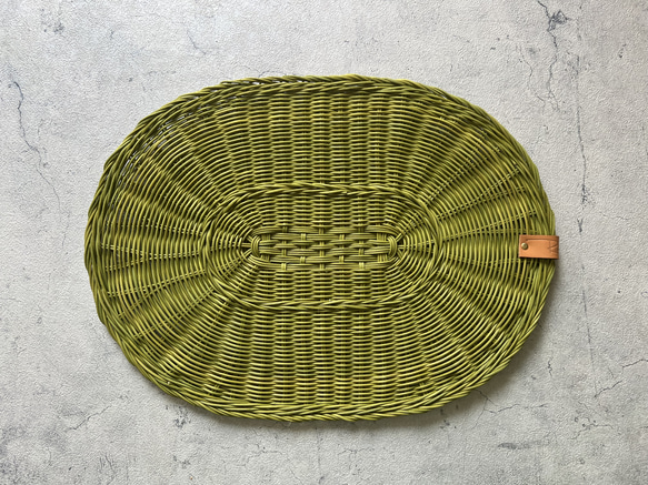 Oval Rattan Placemat 8枚目の画像