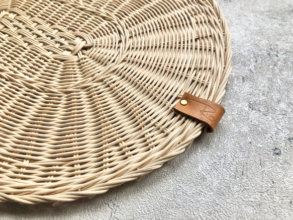 Oval Rattan Placemat 3枚目の画像