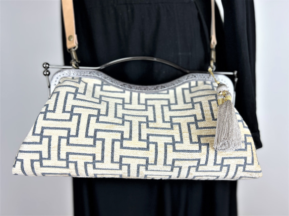 オーダーメイド】 スペイン生地 モールドジャガード メタルフレーム  