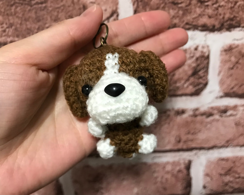 新品】Yohji Yamamoto あみぐるみ キーチャーム 犬 ヨウジヤマモト