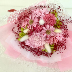 花束　プリザーブドフラワー　花束贈呈　お祝い　退職 3枚目の画像