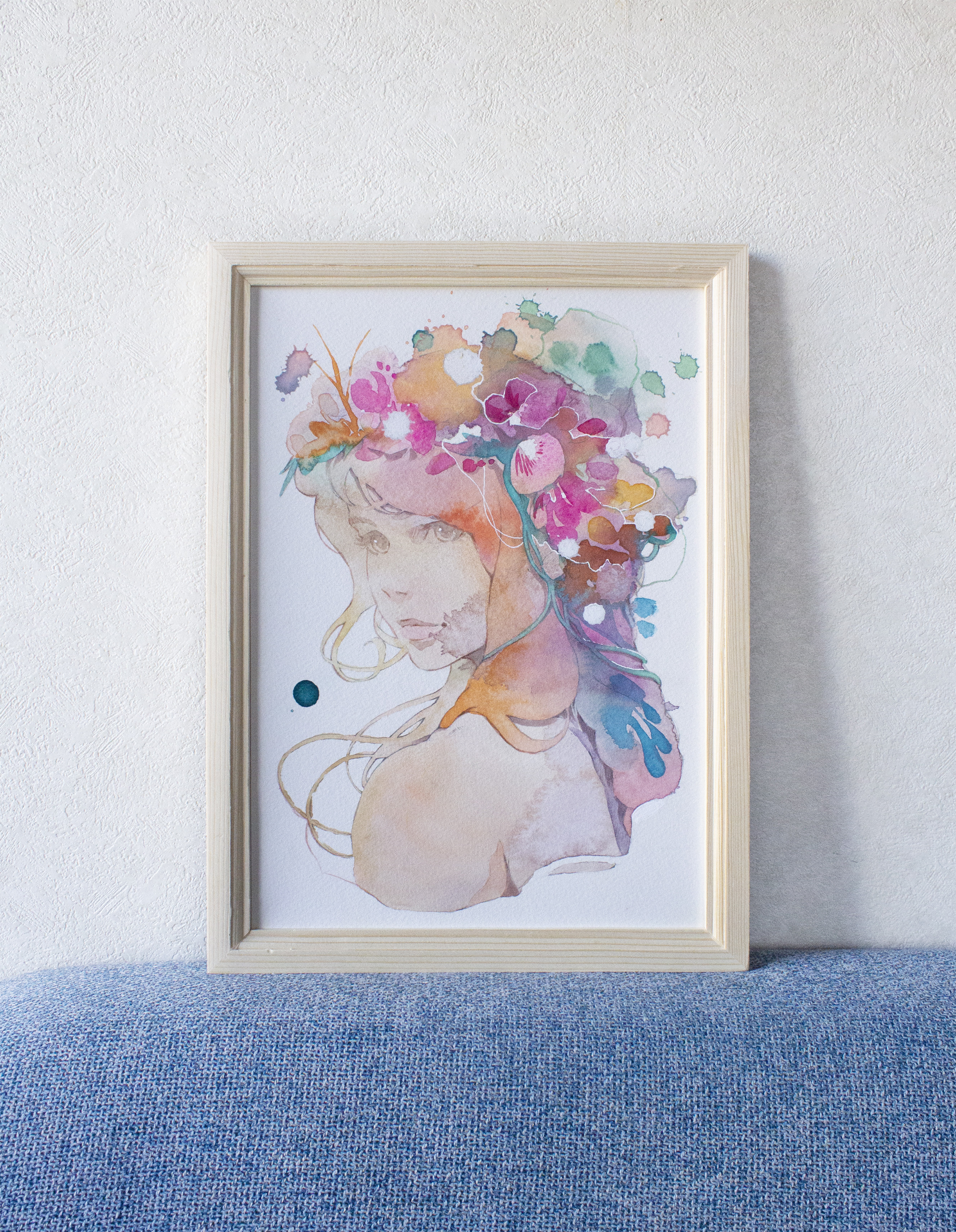 人物②_水彩原画_イラスト