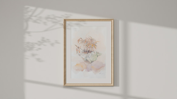 植物①_水彩原画_イラスト 1枚目の画像