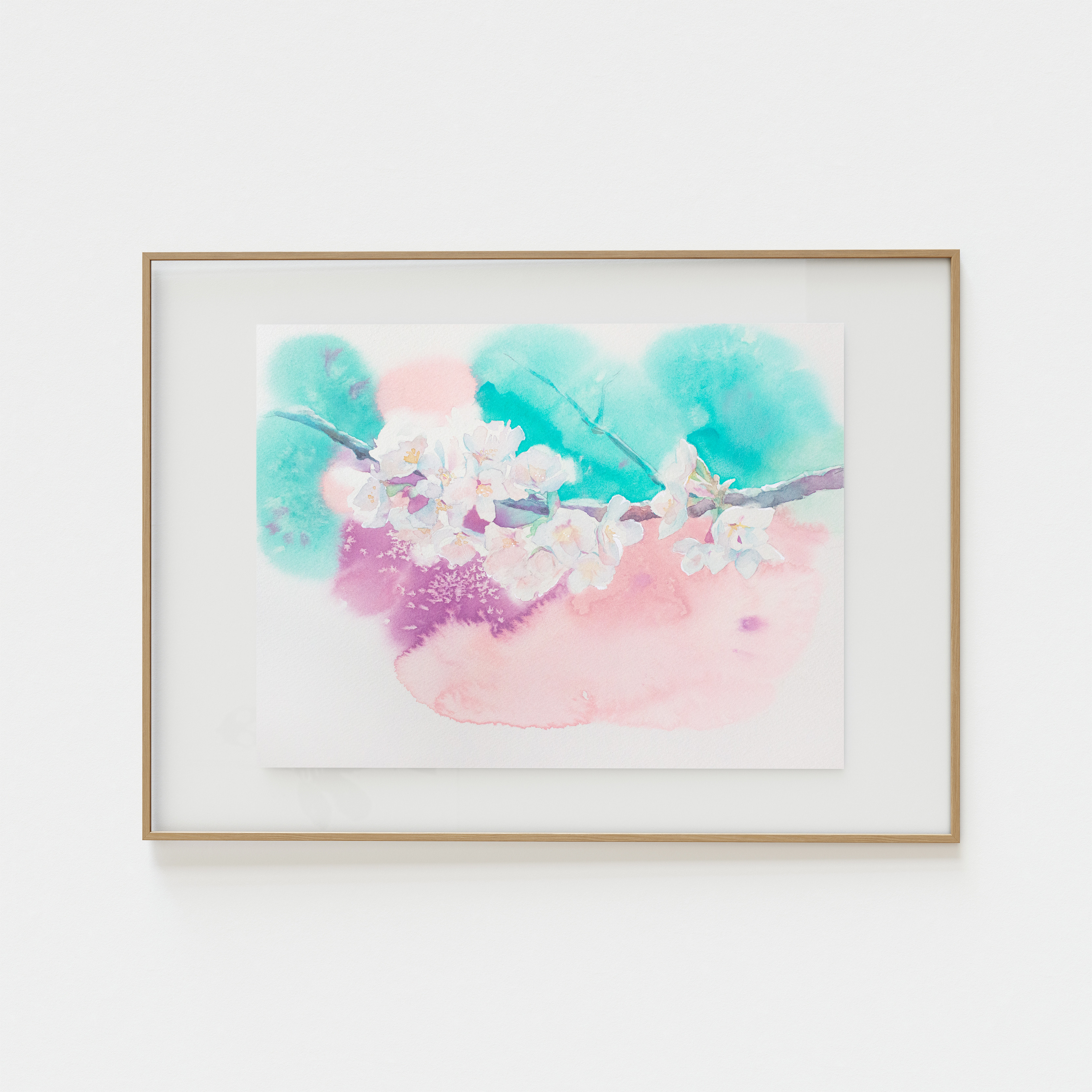 桜_水彩原画_イラスト 絵画 n.akabae 通販|Creema(クリーマ) 15724225 桜_水彩原画_イラスト 絵画 n.akabae 通販|Creema(クリーマ) 15724225