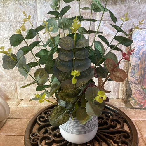 光触媒　人工観葉植物　ウォールグリーン　フェイクグリーン　バロックとユーカリ専用 光触媒 人工観葉植物 ウォールグリーン フェイクグリーン