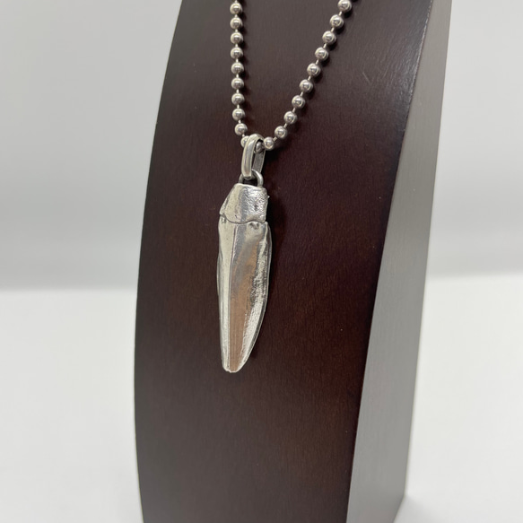 ニジイロクワガタ オス ペンダントトップ シルバーアクセサリー- ニジイロクワガタ オス ペンダントトップ シルバーアクセサリー-