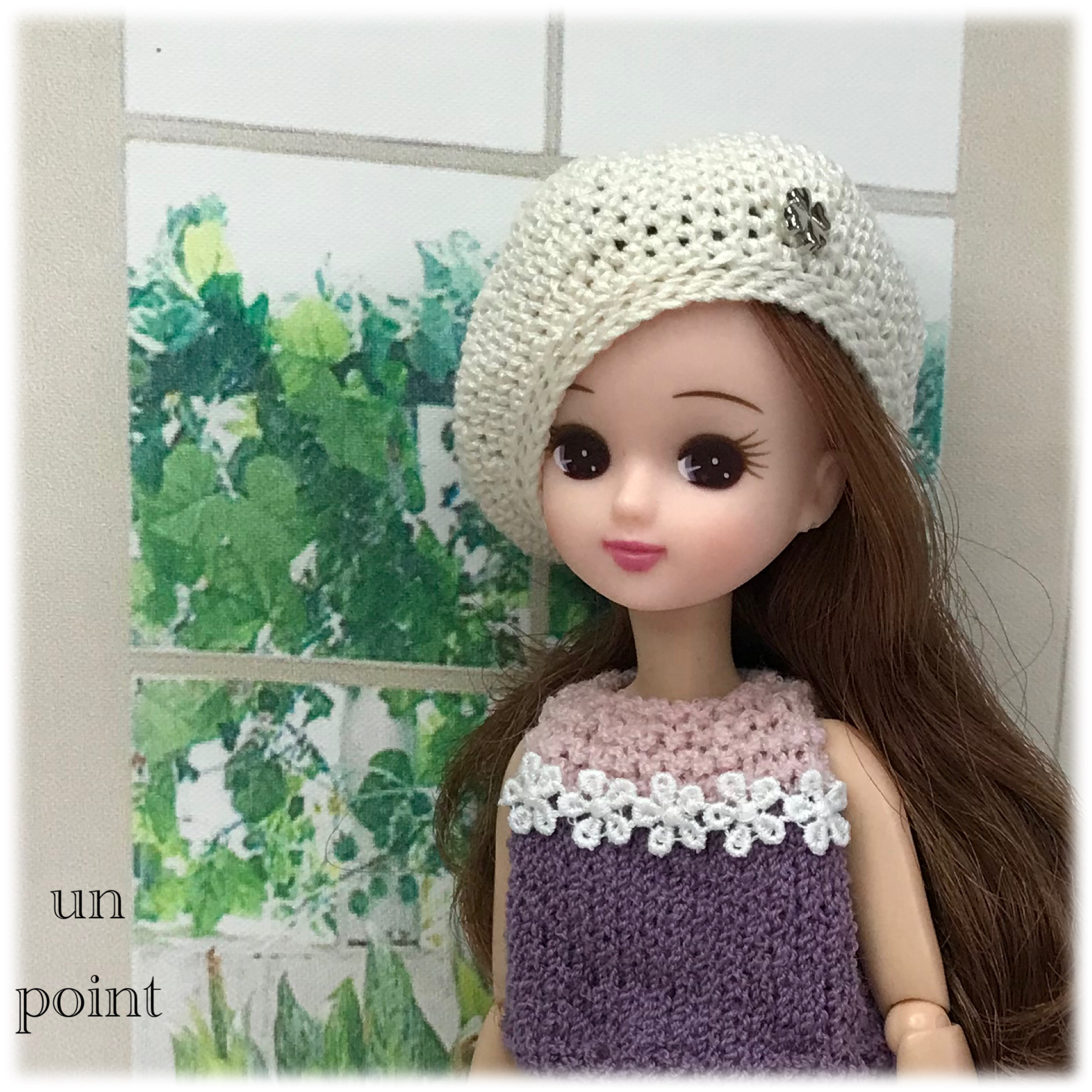 リカちゃん ベレー帽 ドール帽子 その他人形 un point 通販 15725768 