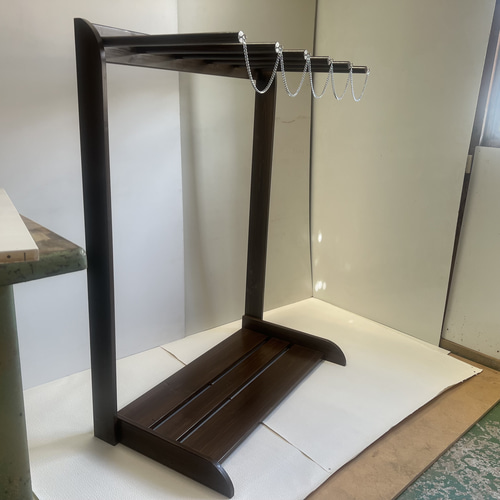 ぐりやんさん専用　サーフボードラック　サーフボードスタンド　　ブラック艶消し塗装 Amazon.co.jp: サーフボードラック3本用 (無塗装(ワックス