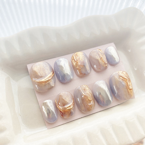 現品販売 サイズ変更不可 ニュアンスネイル ネイルチップ 卒業式 前  