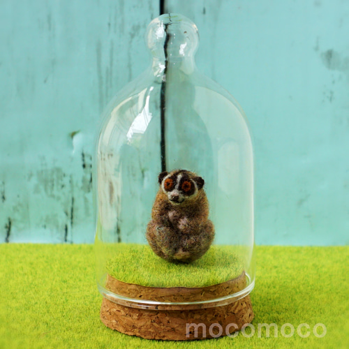 受注制作作品】もこもこマスコット・U動物園シリーズ スローロリスの