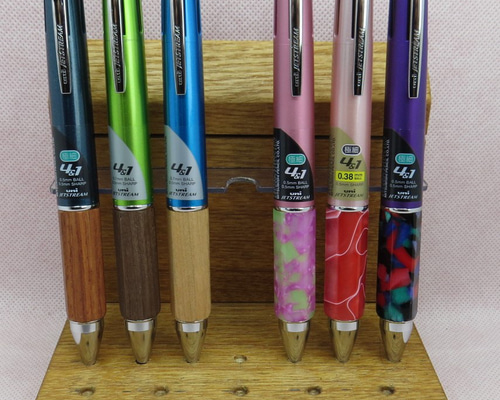 abc出品　ジェットストリーム4&1用　アクリルカスタムグリップ 楽天市場】名入れ 三菱鉛筆 ジェットストリーム4＆1 オリジナル