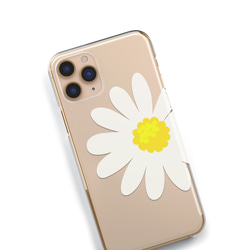 Big Daisy　スマホケース　クリアケース　iPhoneケース 4枚目の画像