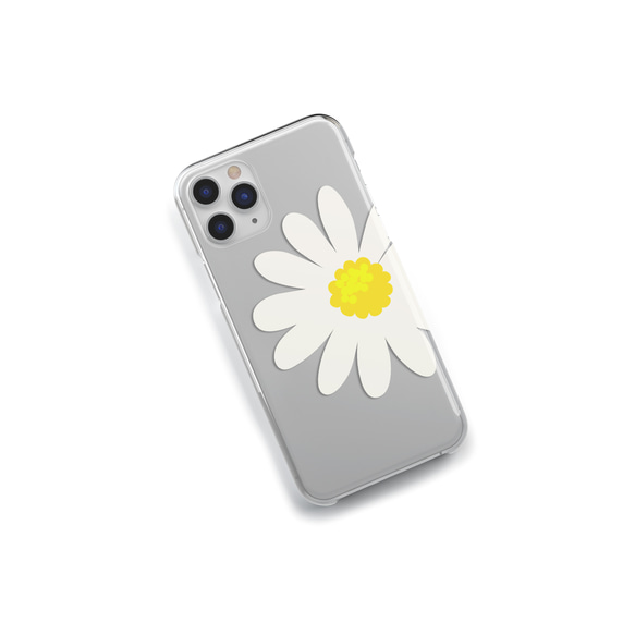 Big Daisy　スマホケース　クリアケース　iPhoneケース 5枚目の画像