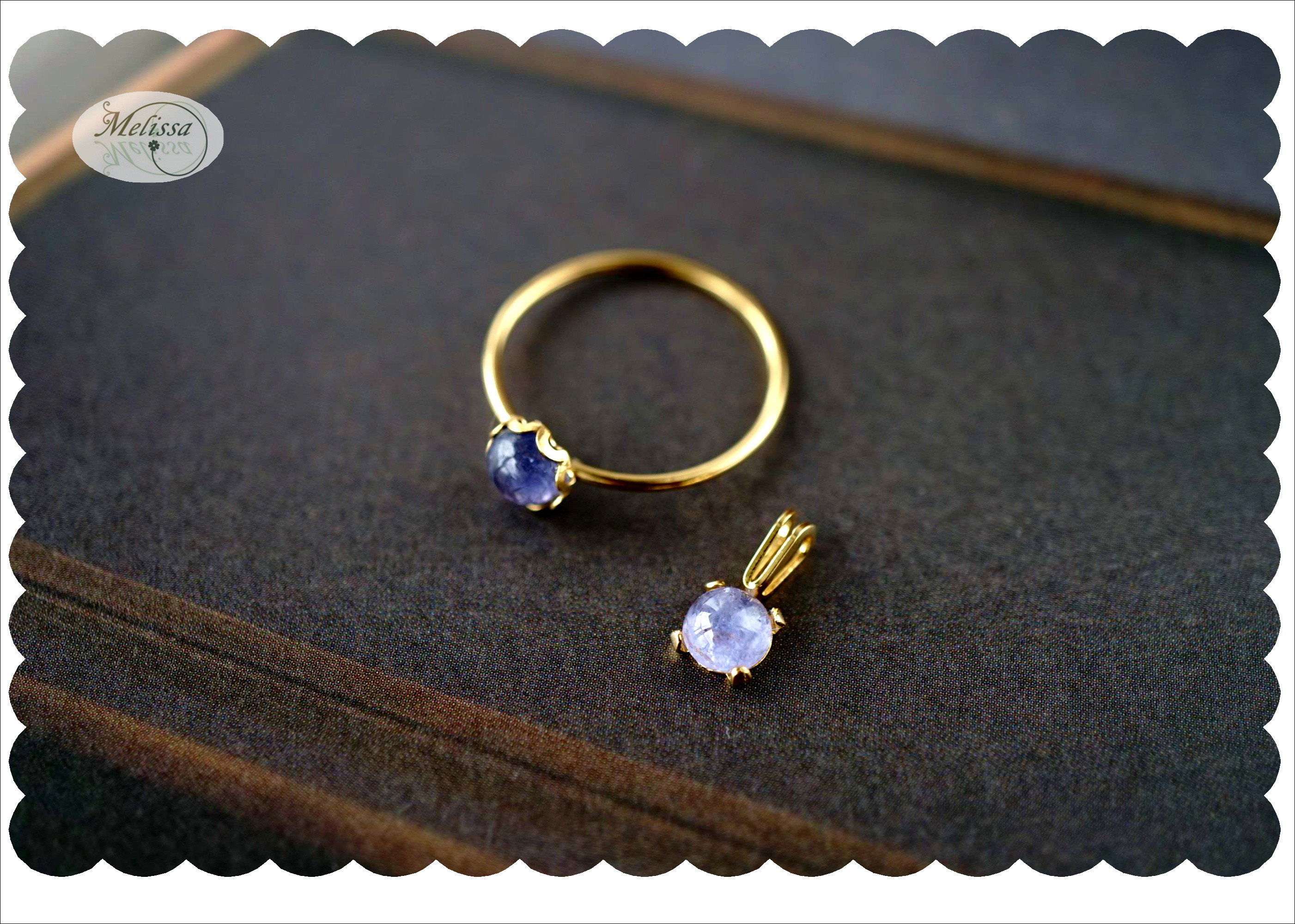 タンザナイトのリング<１3号サイズ>セット