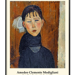 1-0641□ポスター 絵画 A3サイズ 『アメディオ・モディリアーニ