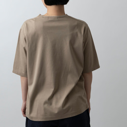 【在庫限り】HANDROOM WOMEN'S クルーネック5分袖Tシャツ navy｜ladies 12枚目の画像